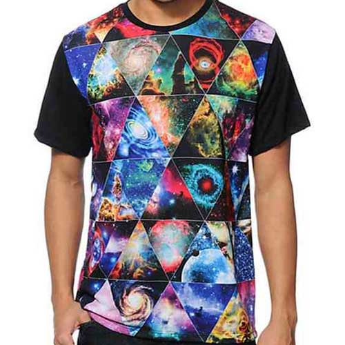 Men’s Galaxy Print Tee from Clothing Manufacturer