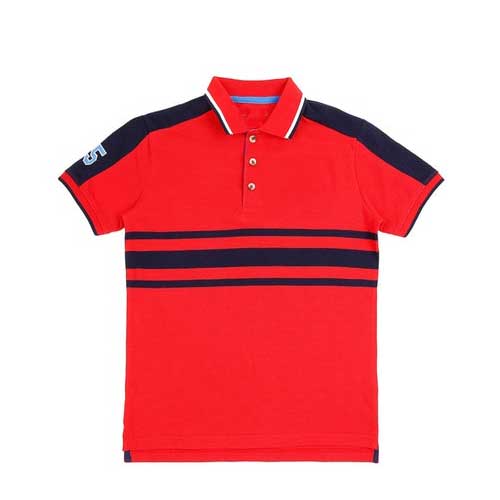 Toddlers red blue tee 1