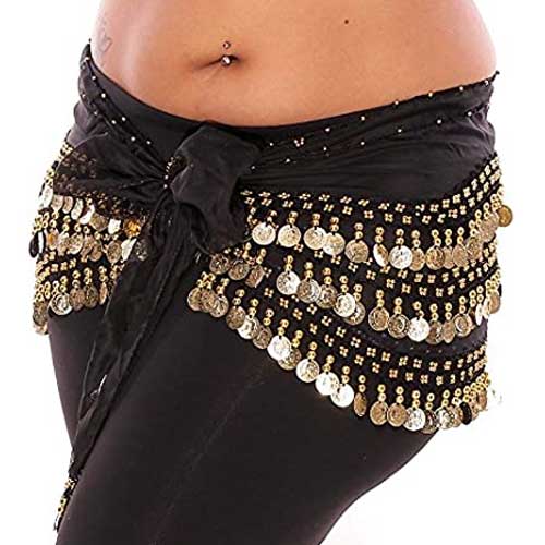 Womens Belly Dance Hip Scarf