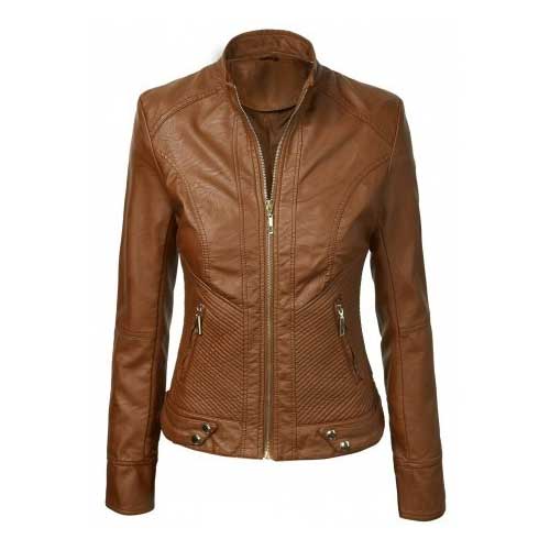 Womens brown jacket 1