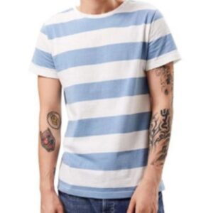 Wholesale Men’s Blue & White Striped Shirt Manufacturer