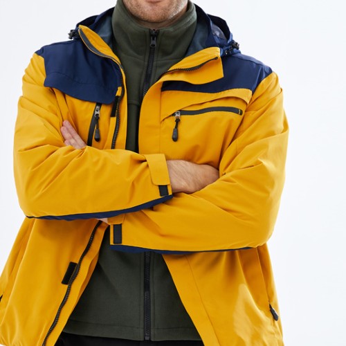 Wholesale Blue and Yellow Jacket Manufacturer