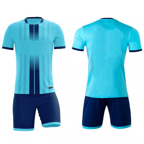 mens blue sports jersey set 1