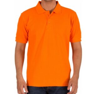 Men’s Orange Polo T-shirt Manufacturer