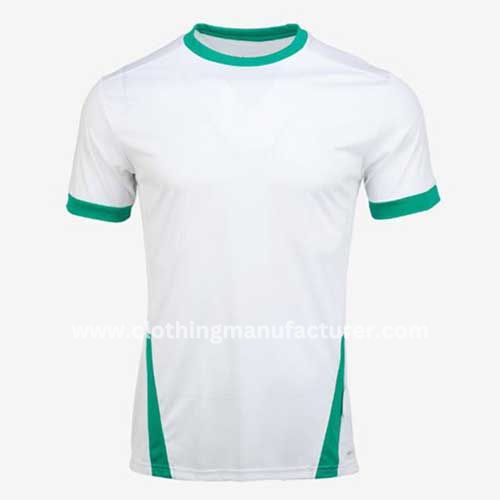wholesale men’s white round neck t-shirt
