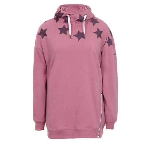 womens pink star jacket 1