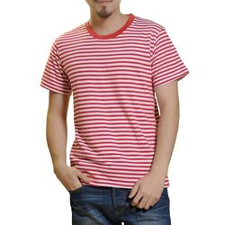 Wholesale Men’s Red & White T-shirt