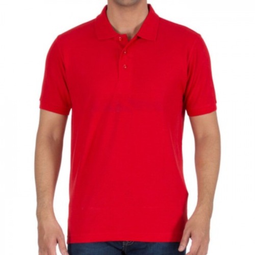Wholesale Men’s Cherry Red Polo T-shirt