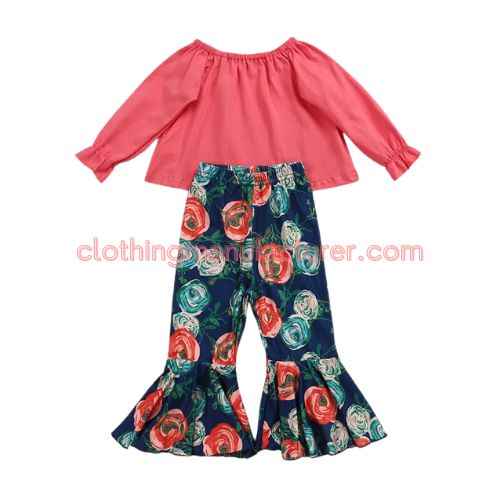 baby girls boutique spring outfit manufacturer baby girls boutique spring outfit supplier