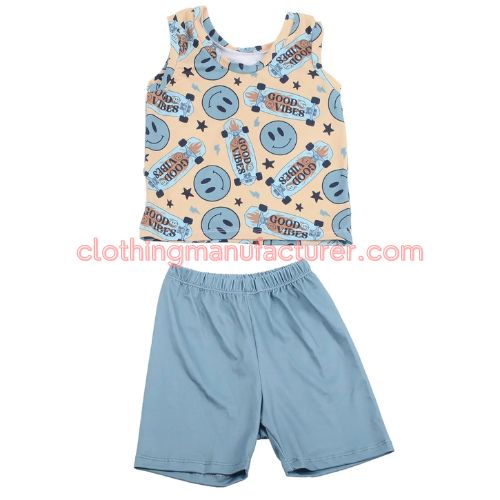 boys boutique sleeveless shirt and short supplier boys boutique sleeveless shirt and short wholesale