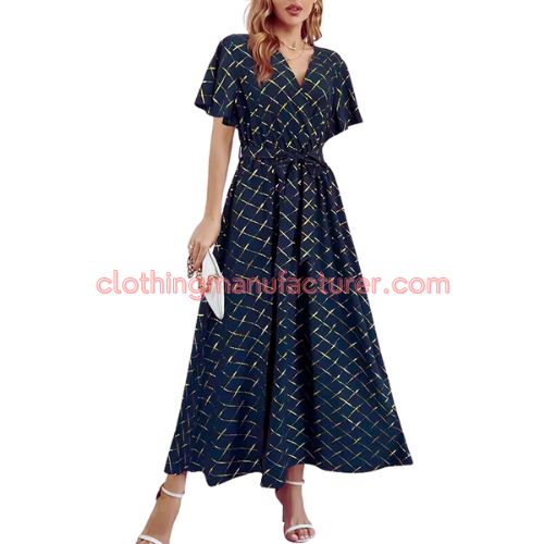 wholesale sustainable maxi dress