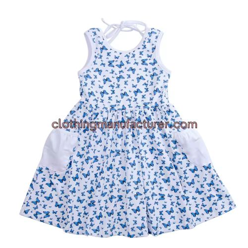 baby girl boutique dress wholesale