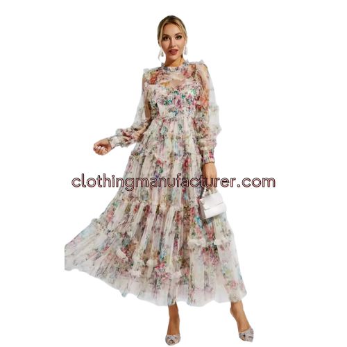 floral maxi dress wholesale