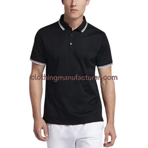 men black polo shirt wholesale
