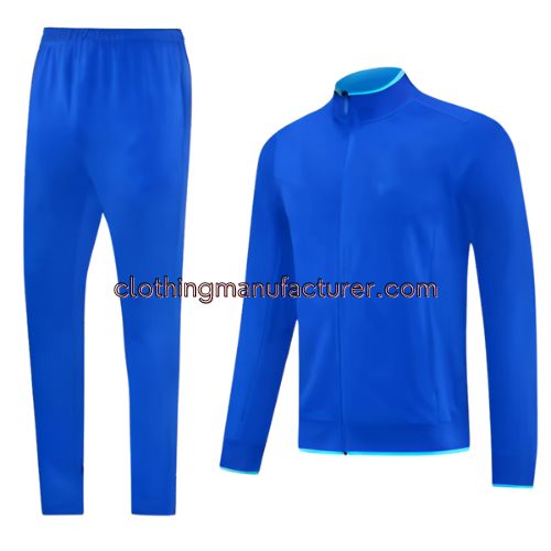 men blue tracksuit wholesale