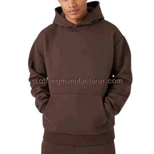 men brown hoodie wholesale