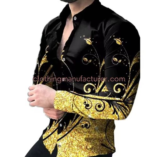 men casual boutique shirt wholesale