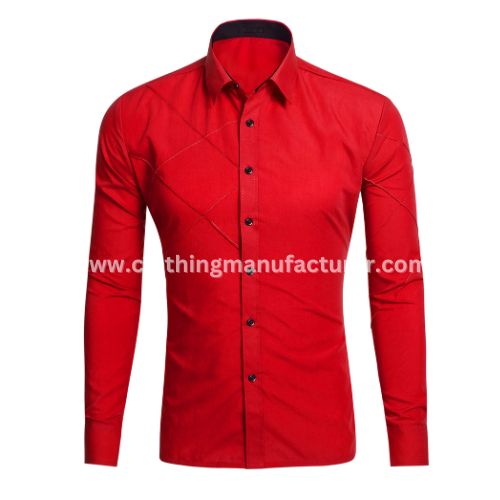 men red long sleeve shirts wholesale