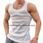 Wholesale Men's White Tank Top Manufacturer in USA, UK, Canada