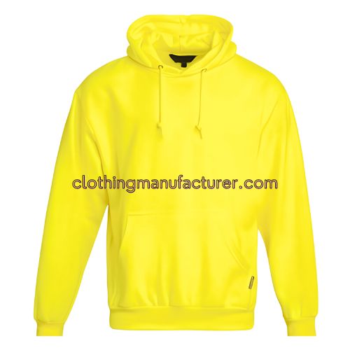 men yellow hoodie wholesale