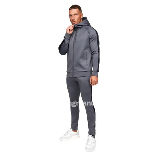 bulk mens grey tracksuit manufacturer