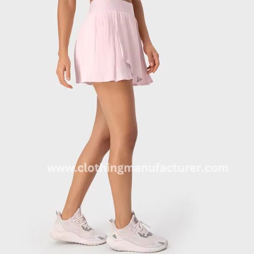 wholesale pink tennis skirt for women