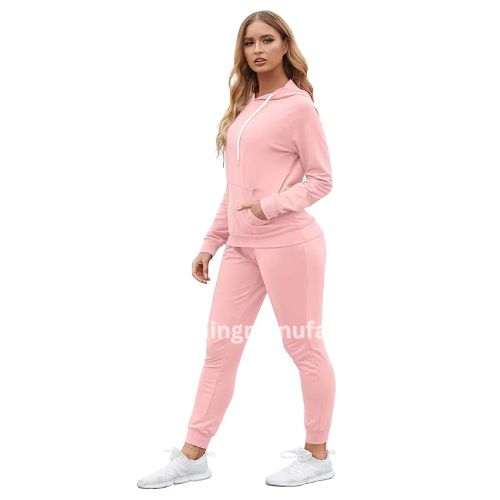 wholesale womens pink tracksuit manufacturer