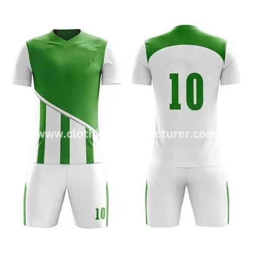 Green & White Football Jersey Wholesale