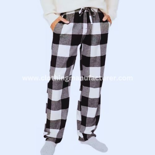 men black & white plaid pants wholesale