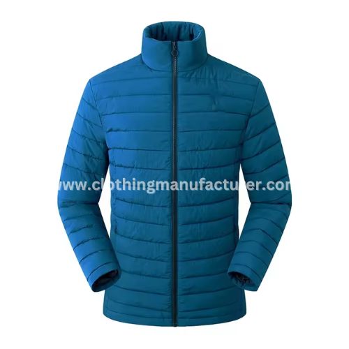 men blue puffer jacket manufacturer men blue puffer jacket wholesale