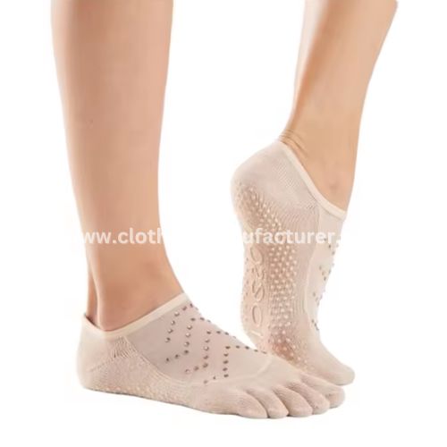 mesh yoga grip socks wholesale