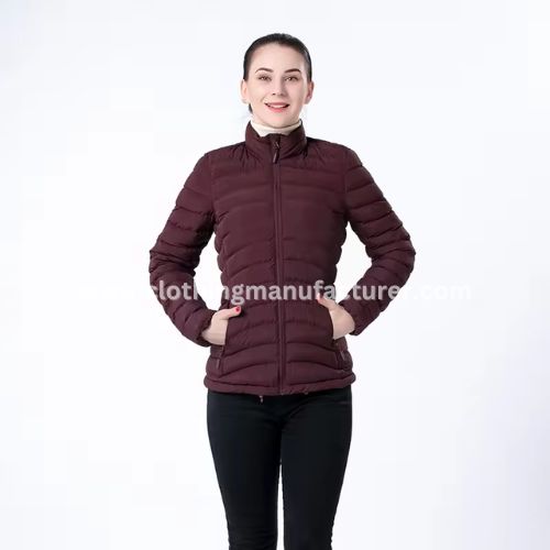women maroon light weight jacket wholesale