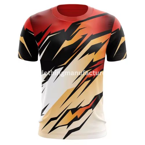 men multicolor sublimation tee shirts wholesale