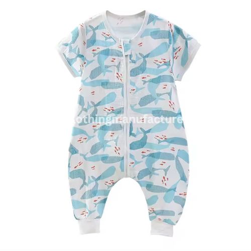 Short Sleeve 100% Cotton Baby Onesie Wholesale