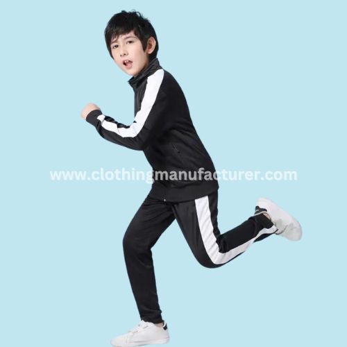 boys windproof fitted tracksuit boys windproof fitted tracksuit supplier