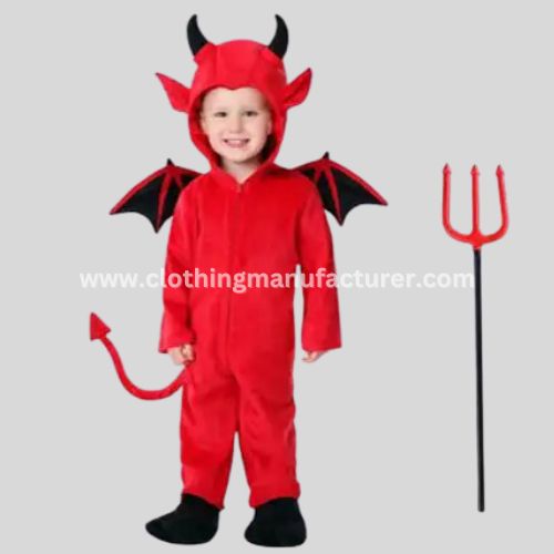 Children's Red Devil Vampire Costumes Manufacturer