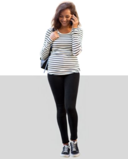 leggings with striped full sleeved tee manufacturer