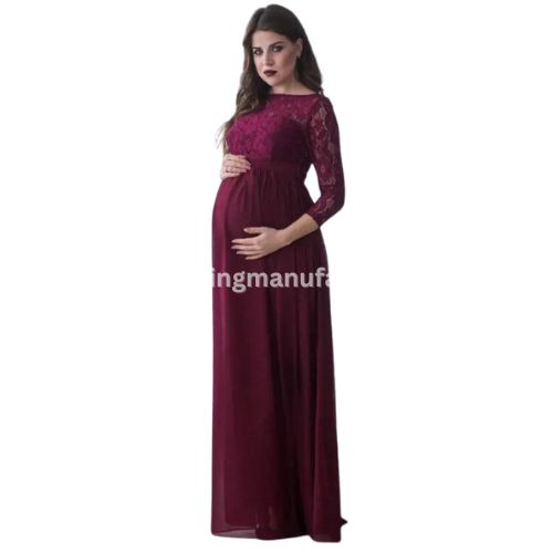 Wholesale Long Loose Maternity Dress For Party