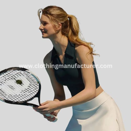 Women Breathable Tennis Polo Tank Top Wholesale