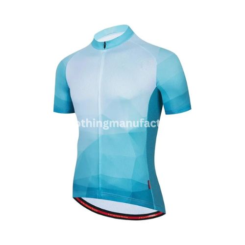 men full zipper cycling jersey supplier