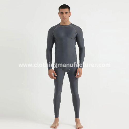 Men Quick Dry Compression Two Piece Yoga Set Supplier