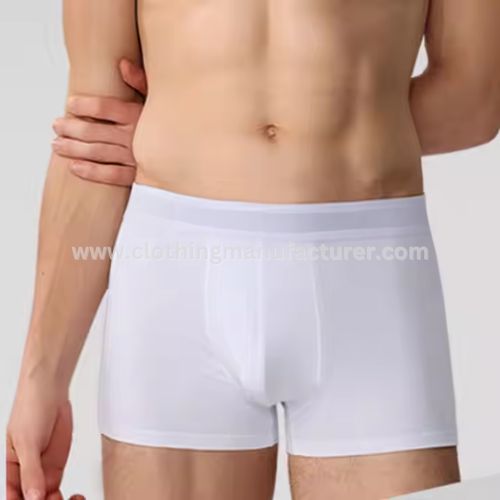 Men Cotton Mid-waist Boxer Wholesale