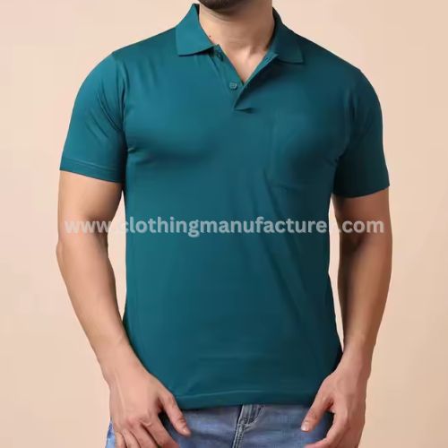 Men Cotton Short Sleeve Polo T Shirt Manufacturer