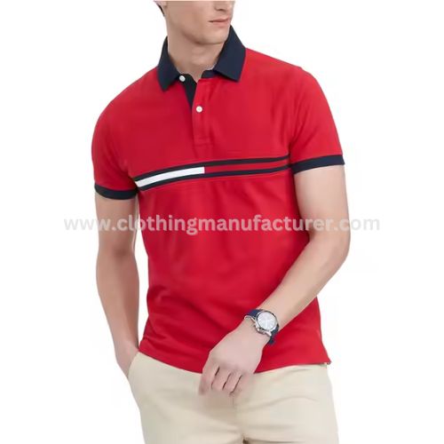 Men Crew Neck Polo T-shirts Manufacturer