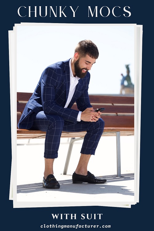 Chunky Mocs with Suit