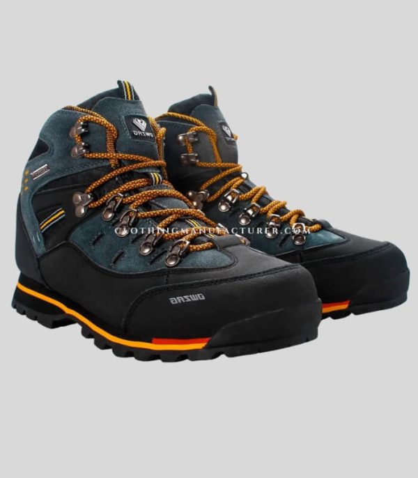 black and yellow colored hiking shoes wholesaler