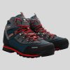 dark blue and orange colored hiking shoes manufacturer