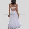 custom backless flapper boho dress