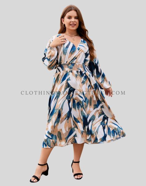 plus size boho dress manufacturer