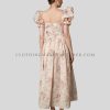 puff sleeve boho dress manufacturer